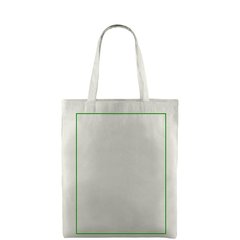 Bolsa de algodón con asas cortas | Frontal | 300 x 400