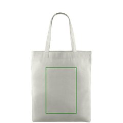 Bolsa de algodón con asas cortas | Trasera | 200 x 300