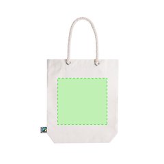 Bolsa Algodón con Asas Cuerda 10Kg | Area 2 | 265 x 250