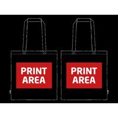 Bolsa de algodón canvas reciclado | Zona 2 (Dos Caras Iguales) | 210 x 290