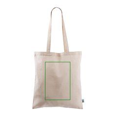Bolsa de algodón Fairtrade 140 g/m² | Frontal | 200 x 280