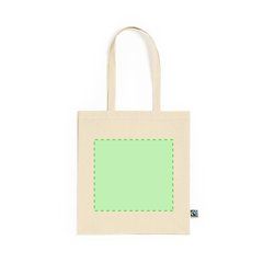 Bolsa Algodón Fairtrade Natural | Cara A