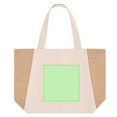 Bolsa algodón con fuelle yute 8kg | Area 1 | 200 x 200