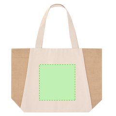 Bolsa algodón con fuelle yute 8kg | Area 2 | 200 x 200