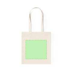 Bolsa Algodón Natural 240g/m2 | Centrado cara A | 265 x 240