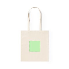Bolsa Algodón Natural 240g/m2 | Centrado cara B | 140 x 140