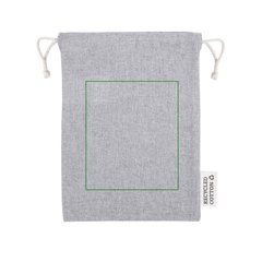 Bolsa de algodón y poliéster 120g | Trasera | 100 x 120