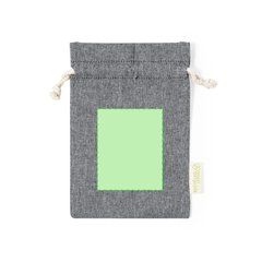 Bolsa Algodón Reciclado 15x21cm | Centrado cara A | 80 x 100