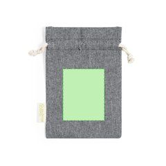 Bolsa Algodón Reciclado 15x21cm | Centrado cara B | 80 x 100