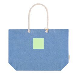 Bolsa algodón reciclado 220g con asas trenzadas | Area 3 | 100 x 100