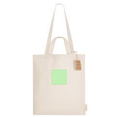 Bolsa algodón reciclado con asas largas y cortas | Area 3 | 100 x 100