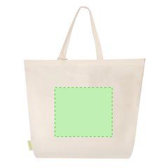 Bolsa de algodón reciclado y asas reforzadas | Area 2 | 350 x 300