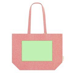 Bolsa algodón reciclado fuelle asas largas | Area 1 | 300 x 200