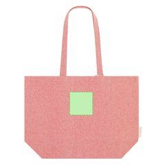 Bolsa algodón reciclado fuelle asas largas | Area 3 | 100 x 100