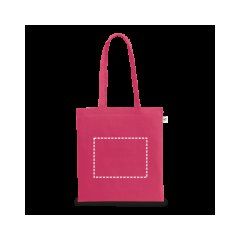 Bolsa de algodón reciclado y poliéster rPET | Delantera | 270 x 200