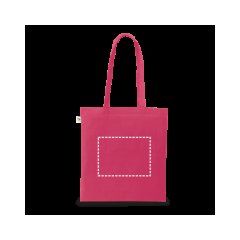 Bolsa de algodón reciclado y poliéster rPET | Posterior | 270 x 200