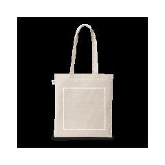 Bolsa de algodón reciclado sin teñir | Posterior | 300 x 300