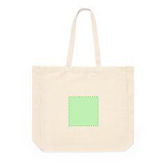 Bolsa Algodón Reforzada 10kg | Centrado cara A | 140 x 140