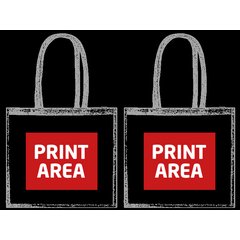 Bolsa Algodón Resistente Asa Gruesa Confort | Zona 2 (Dos Caras Iguales) | 250 x 200