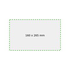 Bolsa de algodón y yute con asas largas | ZONA2 | 265 x 160