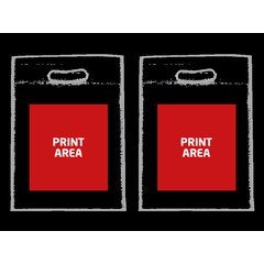 Bolsa con asa troquelada variedad de colores | Centro (Dos Caras Iguales) | 170 x 170