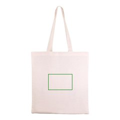 Bolsa Asas Largas Algodón GOTS 105gr | Frontal | 150 x 100