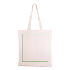 Bolsa Asas Largas Algodón GOTS 105gr | Frontal | 280 x 300