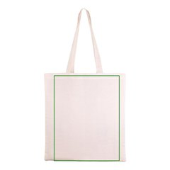 Bolsa Asas Largas Algodón GOTS 105gr | Frontal | 290 x 380