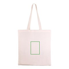 Bolsa Asas Largas Algodón GOTS 105gr | Frontal | 95 x 140