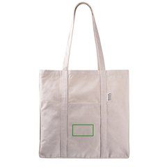Bolsa de canvas reciclado de 360 gramos | Frontal | 90 x 50