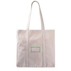 Bolsa de canvas reciclado de 360 gramos | Trasera | 90 x 50