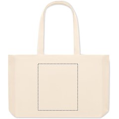 Bolsa Canvas Resistente 280g | FRONT EMBROIDERY | 230 x 270