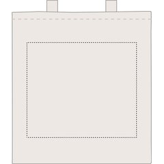 Bolsa compra algodón reforzada | Frontal | 300 x 260