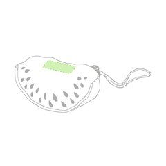 Bolsa compra plegable limón y sandia  | En la sandia plegada | 30 x 15