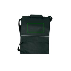 Bolsa Congresos 600D Banda Reflectante Solapa | Frontal | 150 x 80