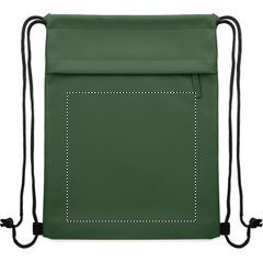 Bolsa con cordón y bolsillo frontal | Frontal | 240 x 240