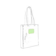 Bolsa Ecológica Algodón 140g/m2 8kg | En la cara B (parte superior) | 120 x 100