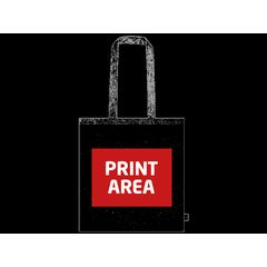 Bolsa Ecológica de Algodón Jaspeada | Zona 3 | 290 x 210