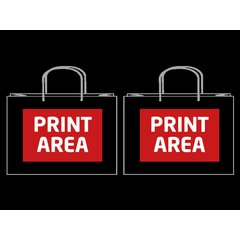 Bolsa Ecológica con Asas Cordón | Zona 2 (Dos Caras Iguales) | 300 x 200