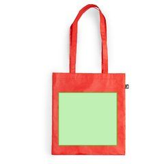 Bolsa ecológica de plástico reciclado en acabado mate | Cara B | 265 x 240