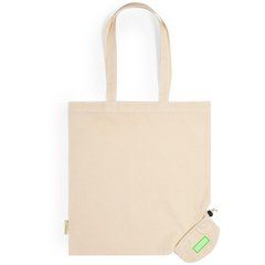 Bolsa ecológica plegable de algodón muy resistente | En la bolsa plegada | 50 x 18