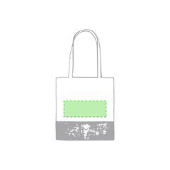 Bolsa ecológica resistente de algodón y yute | Centrado Cara A o B | 265 x 160