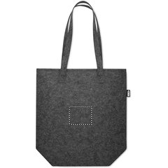 Bolsa de Fieltro RPET Reforzada | FRONT DEBOSSING | 100 x 80