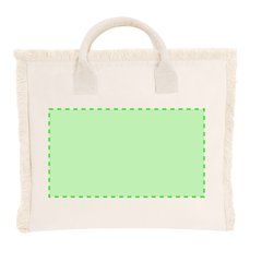 Bolsa con flecos y cremallera | Area 2 | 265 x 150