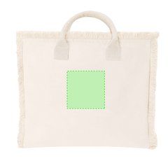 Bolsa con flecos y cremallera | Area 3 | 100 x 100