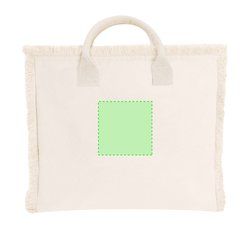Bolsa con flecos y cremallera | Area 4 | 100 x 100