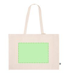 Bolsa con fuelle de algodón Fairtrade 10kg | Area 1 | 300 x 200