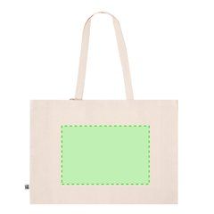 Bolsa con fuelle de algodón Fairtrade 10kg | Area 2 | 300 x 200