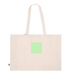 Bolsa con fuelle de algodón Fairtrade 10kg | Area 4 | 100 x 100