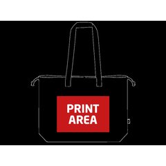 Bolsa Grande de Algodón con Ajuste Cordón | Zona 2 | 280 x 200